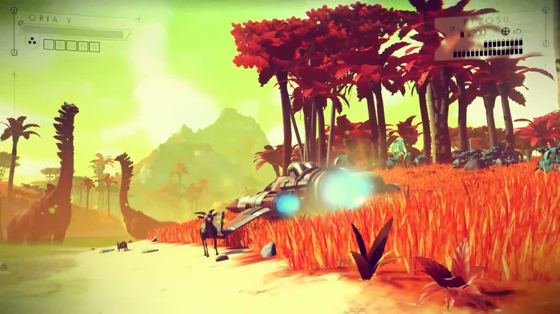 No Man's Sky Gameplay Trailer  E3 2014  PS4