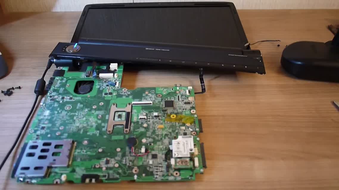 Замена южного моста на ноутбуке Acer 6930G
