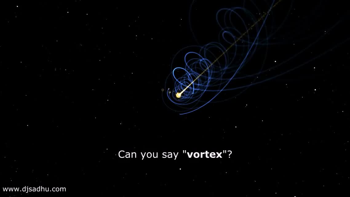 The helical model - our solar system is a vortex