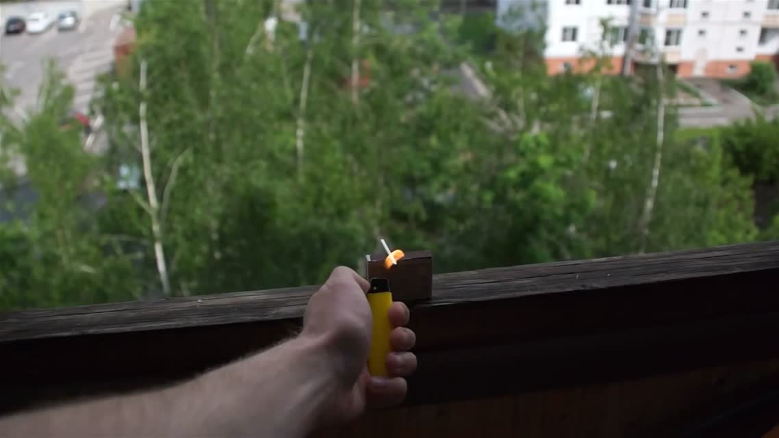 Спичка-ракета