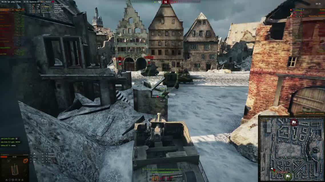 World of Tanks смешные моменты и баги 20