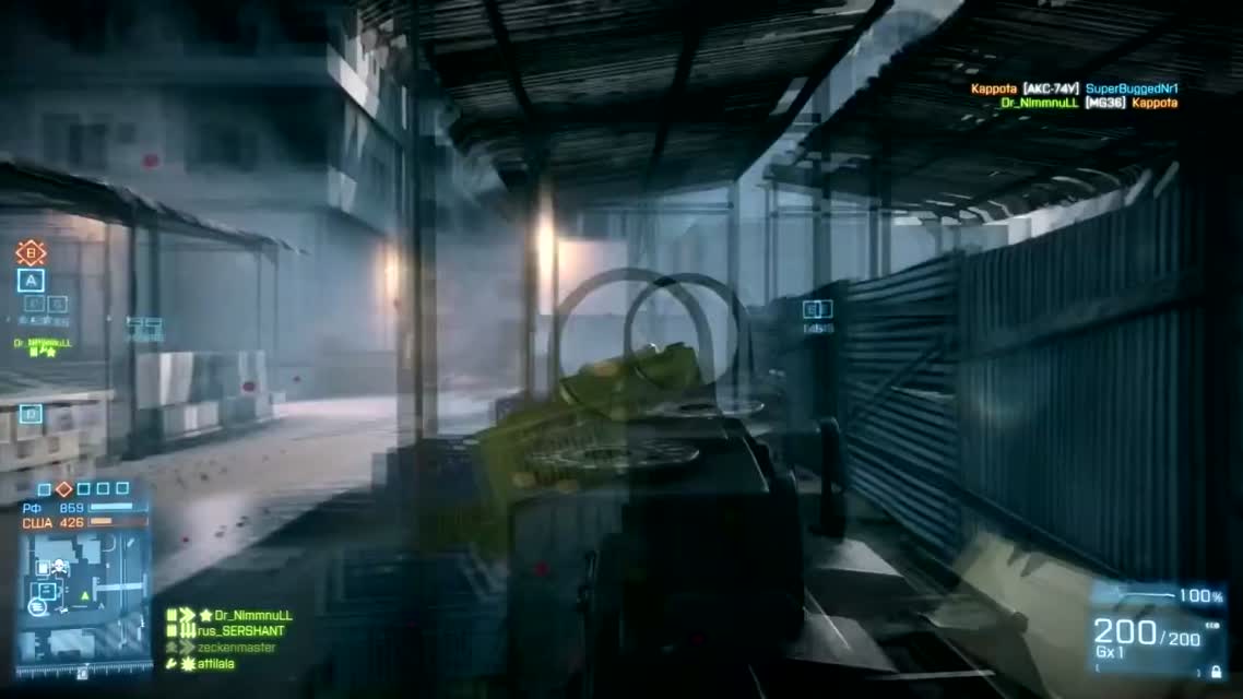 Приключения Русского Мясника в Battlefield 3 (ч.2)