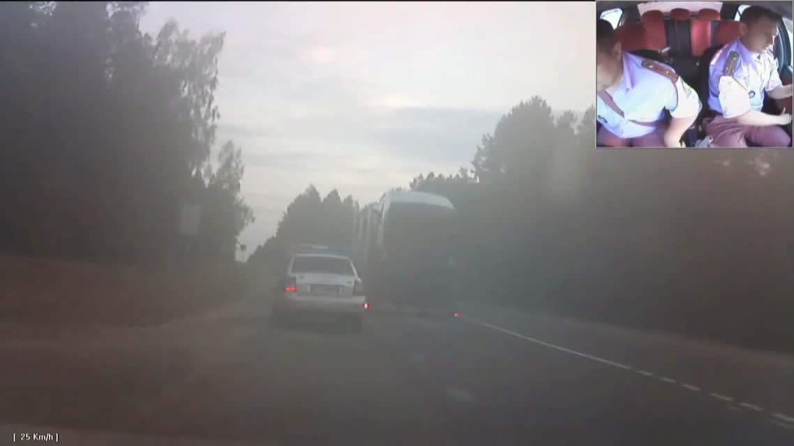 Погоня за пьяным дальнобойщиком