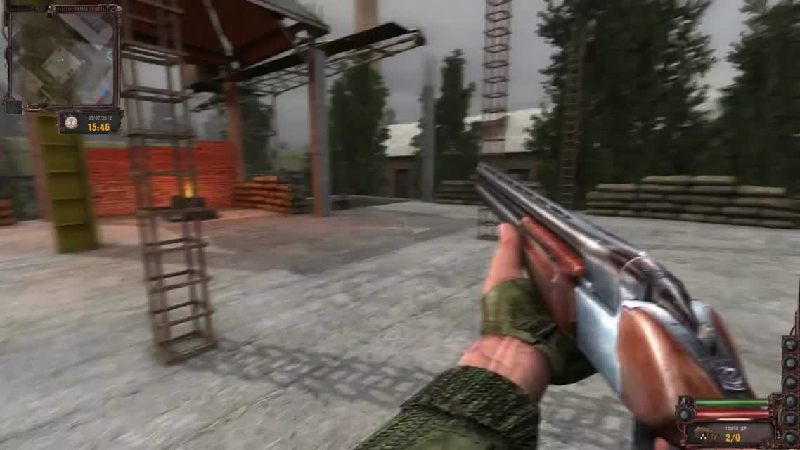 S.T.A.L.K.E.R. Lost alpha (14) Стройплощадка