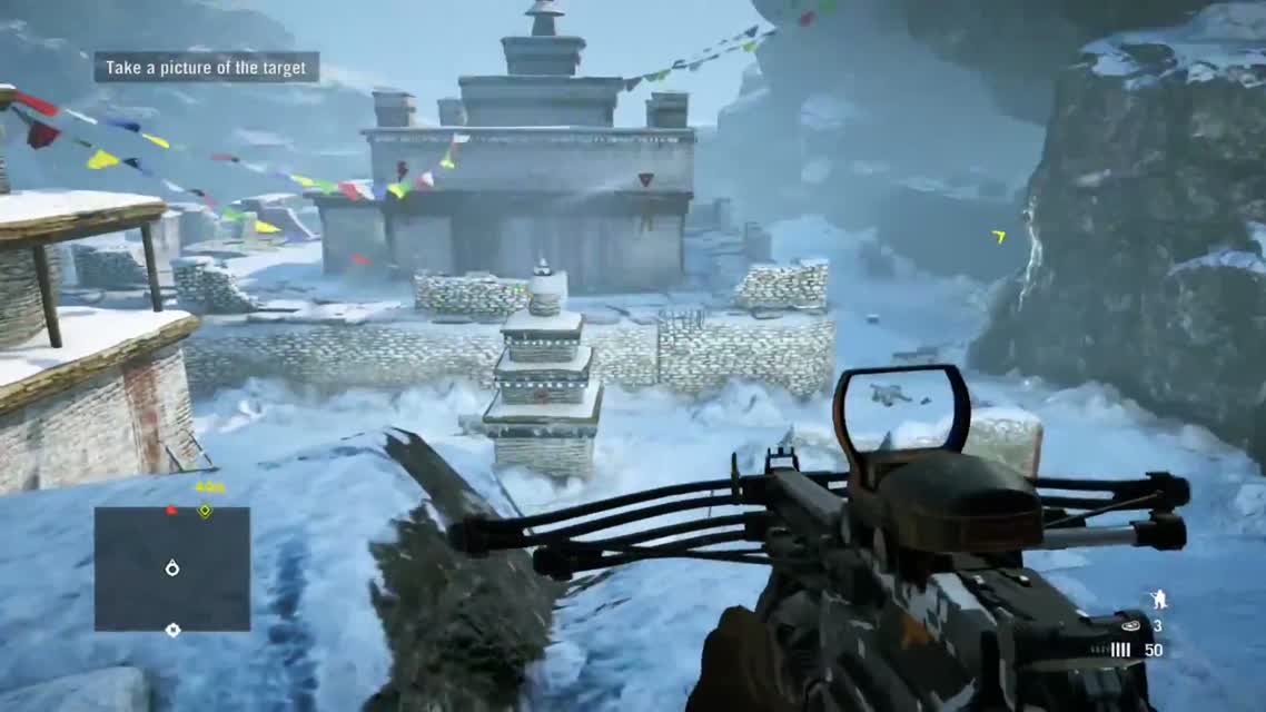 Far Cry 4 — Снежные вершины. Геймплей! Gamescom 2014