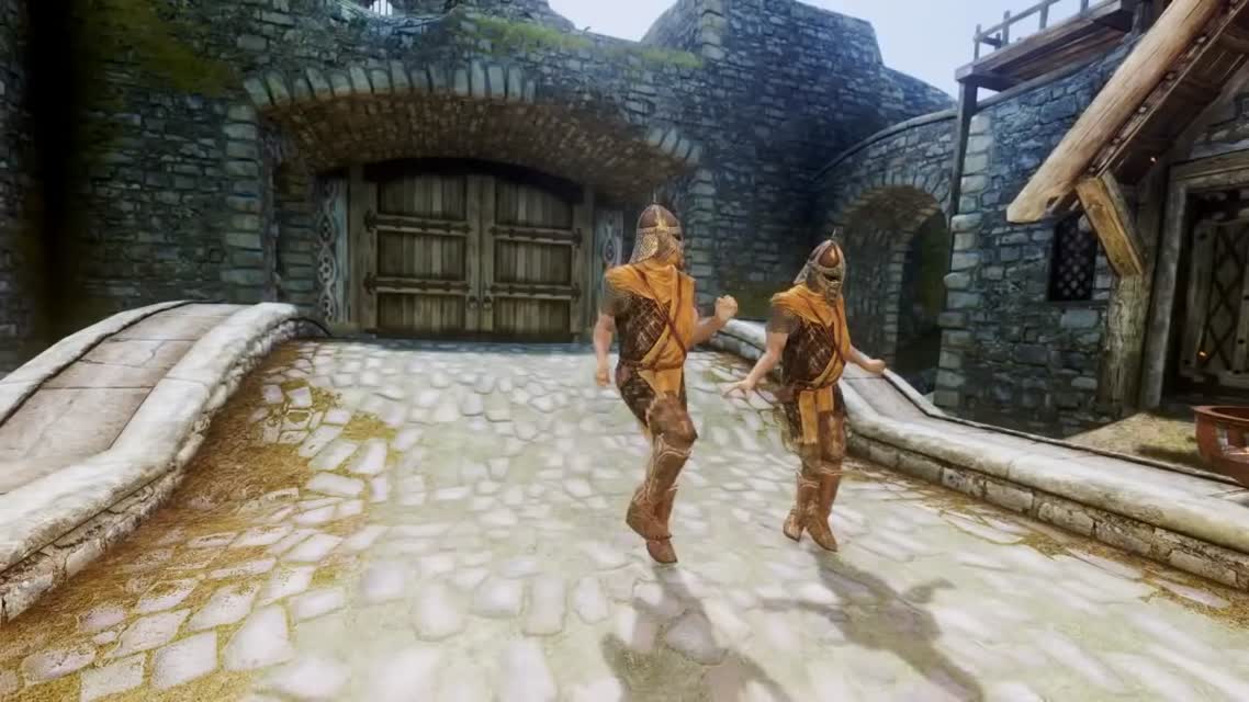 Gangnam Style в Skyrim