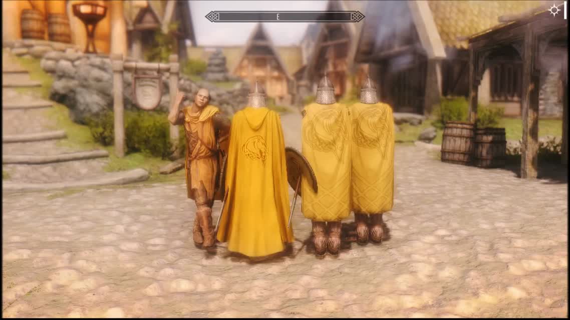 Танец в Skyrim