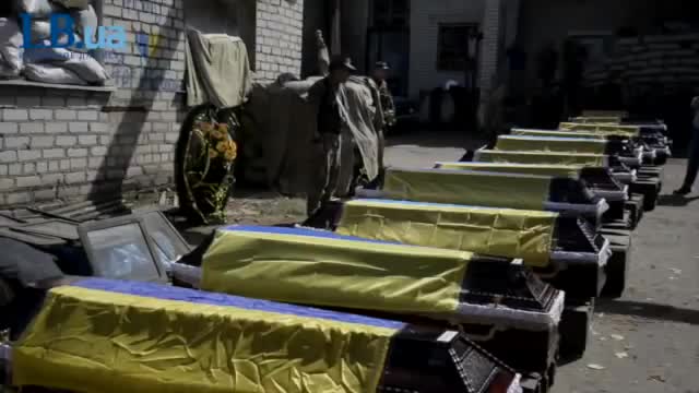 Айдар, прощання із загиблими героями
