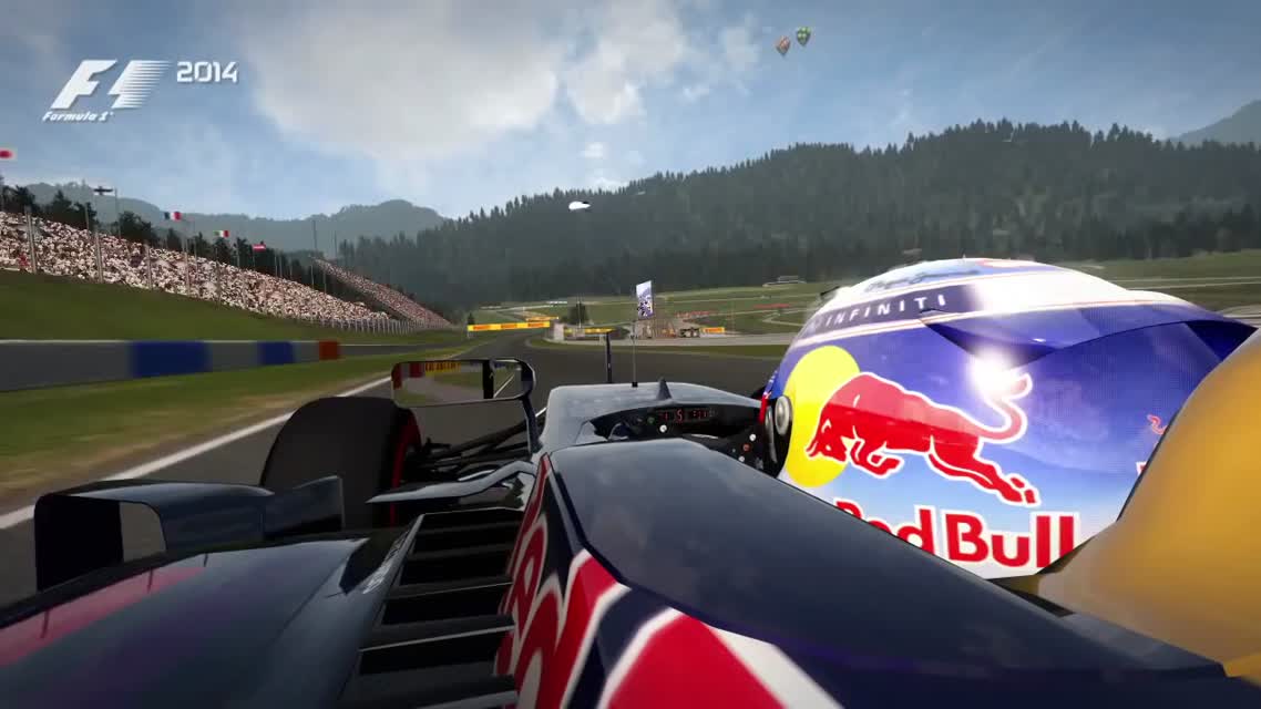 F1 2014 — заезд по Ред Булл Ринг