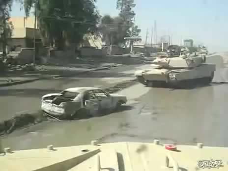 Взрыв под Абрамсом