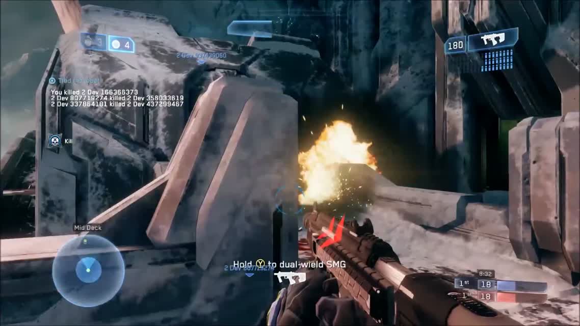 Halo The Master Chief Collection - Lockout Map Gameplay (Xbox One)