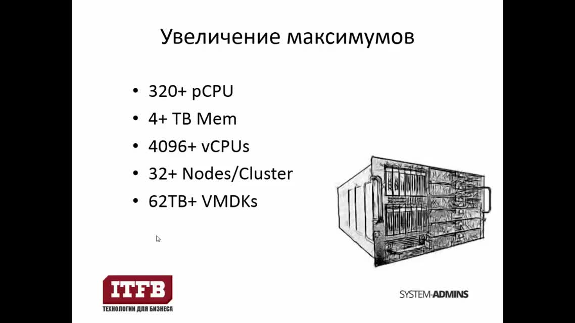 Новые возмоможности Vmware vSphere 6