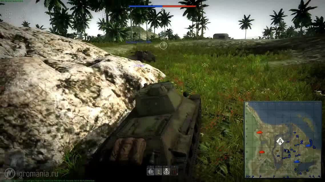 Танки - Реалистичный режим - War Thunder. Обучение, часть 16