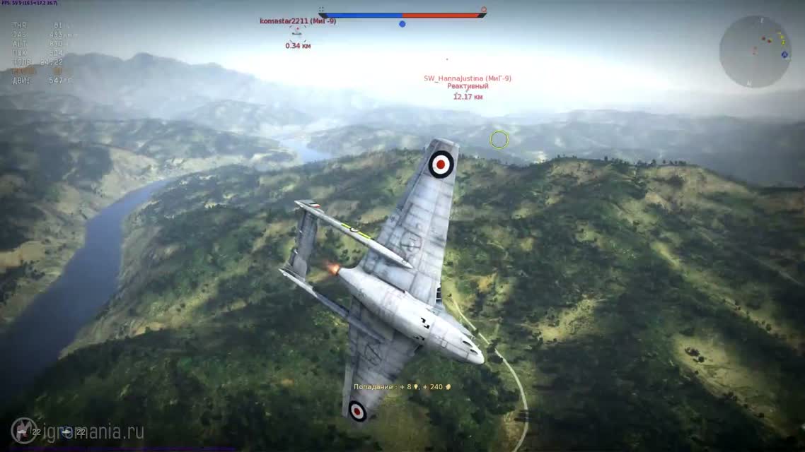 Реактивная авиация - War Thunder. Обучение, часть 17