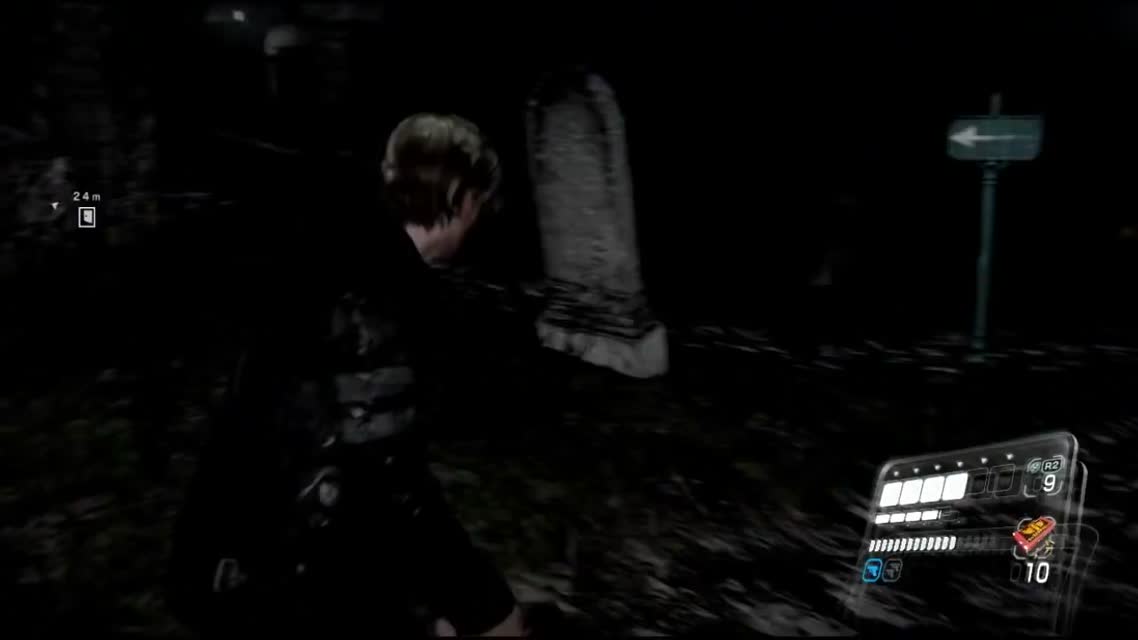 RE6 на пару с Шепардом серия 5 Кладбище