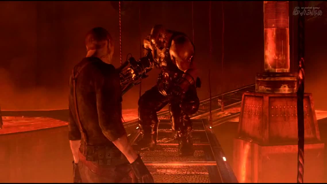 RE6 на пару с Шепардом серия 27 Финал за Джейка