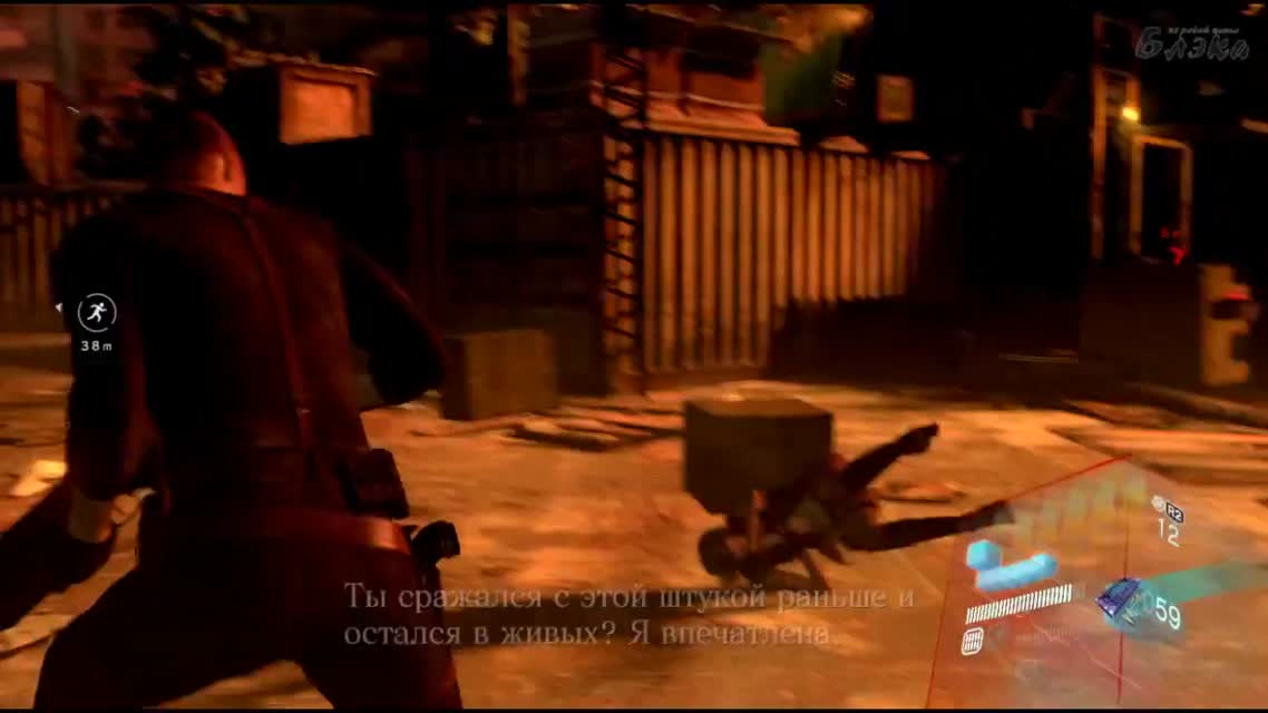 RE6 на пару с Шепардом серия 25 Битва у контейнеров