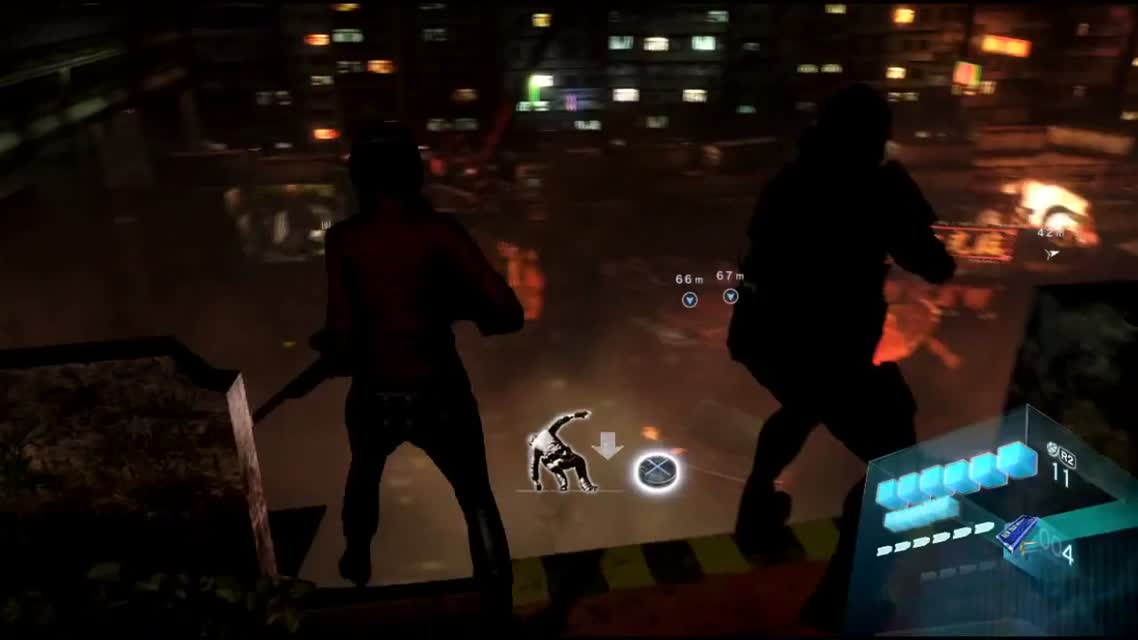 Resident Evil 6 на пару с Шепардом Aдa Вонг #4