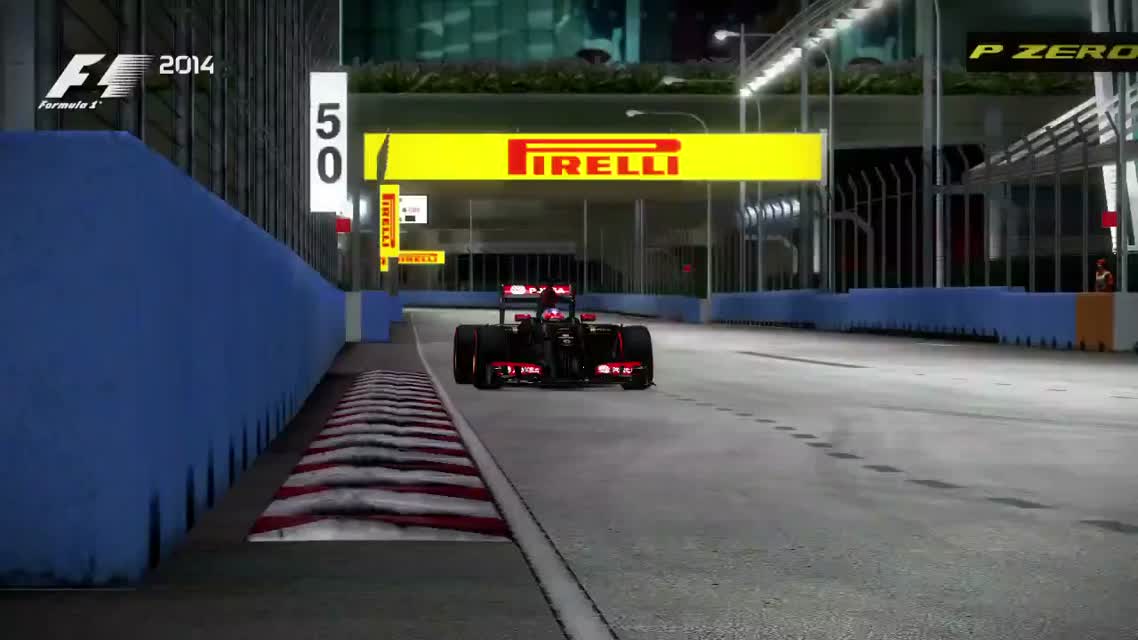 F1 2014 — заезд по Сингапуру
