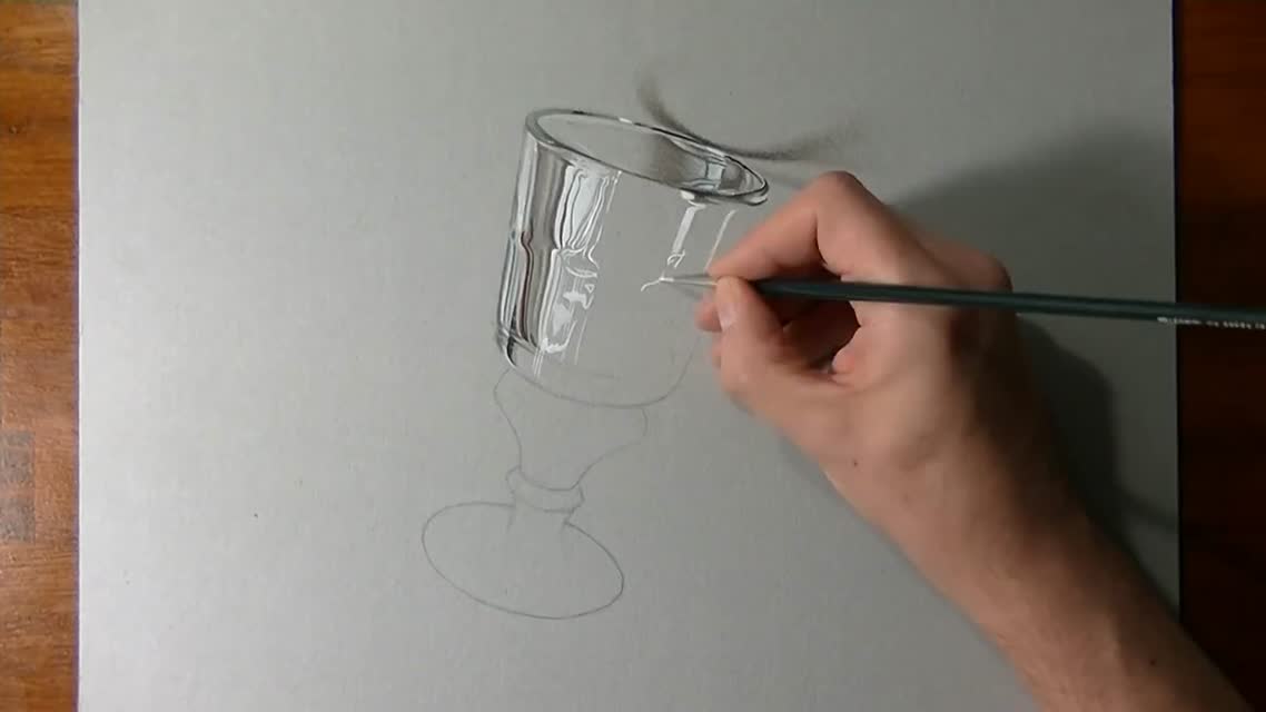 Absinthe glass (гиперрализм)