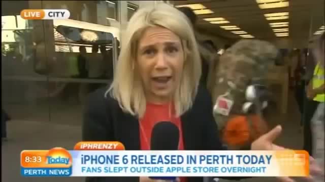 First Iphone 6 Crash on the Floor