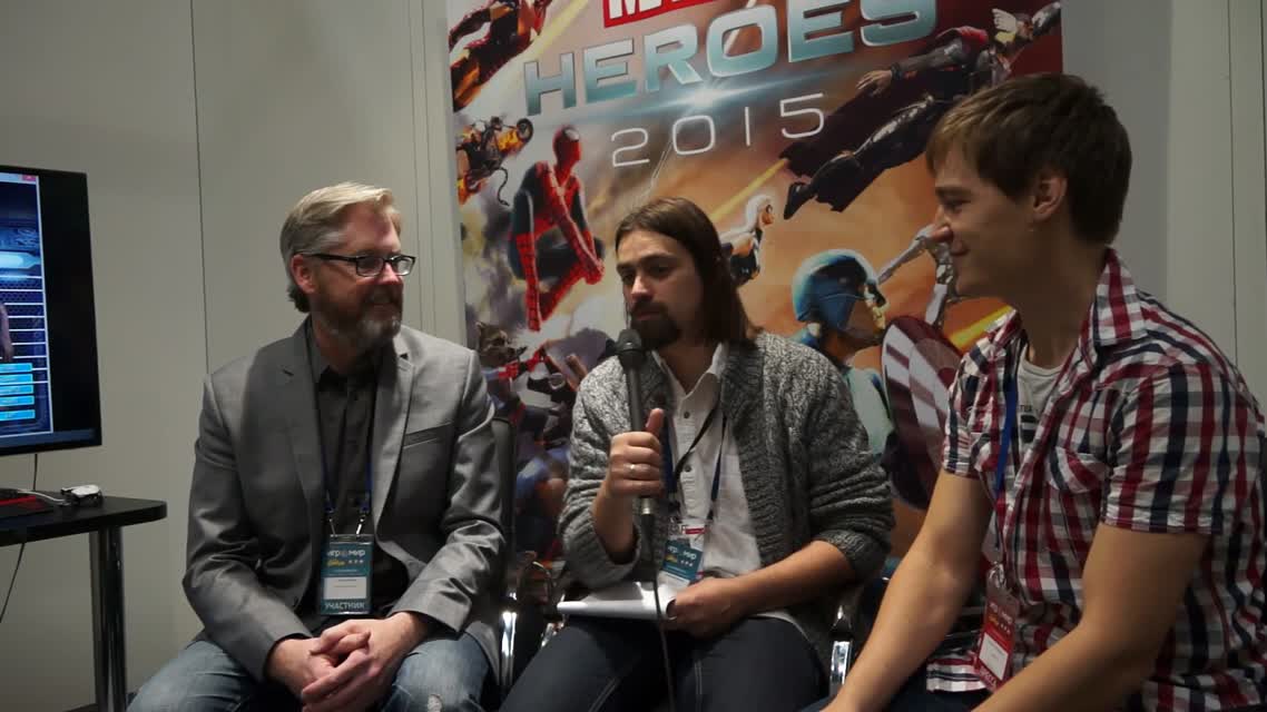 Marvel Heroes 2015. ИГРОМИР 2014! Спрашиваем Дэвида Бревика создателя Diablo