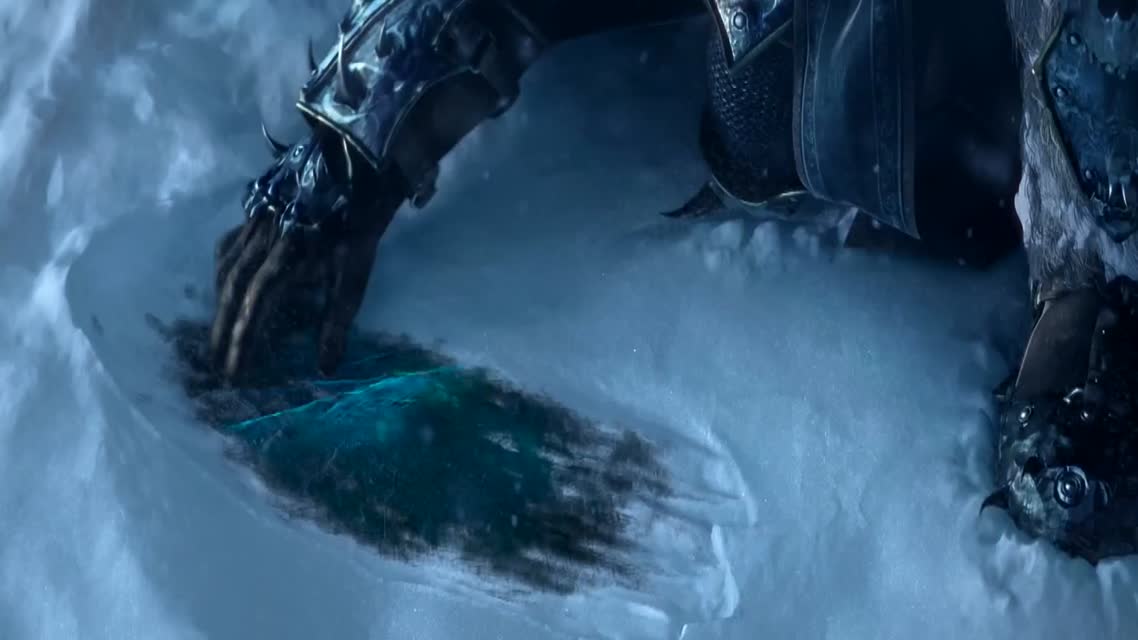Заставка к Wrath of the Lich King HD RUS