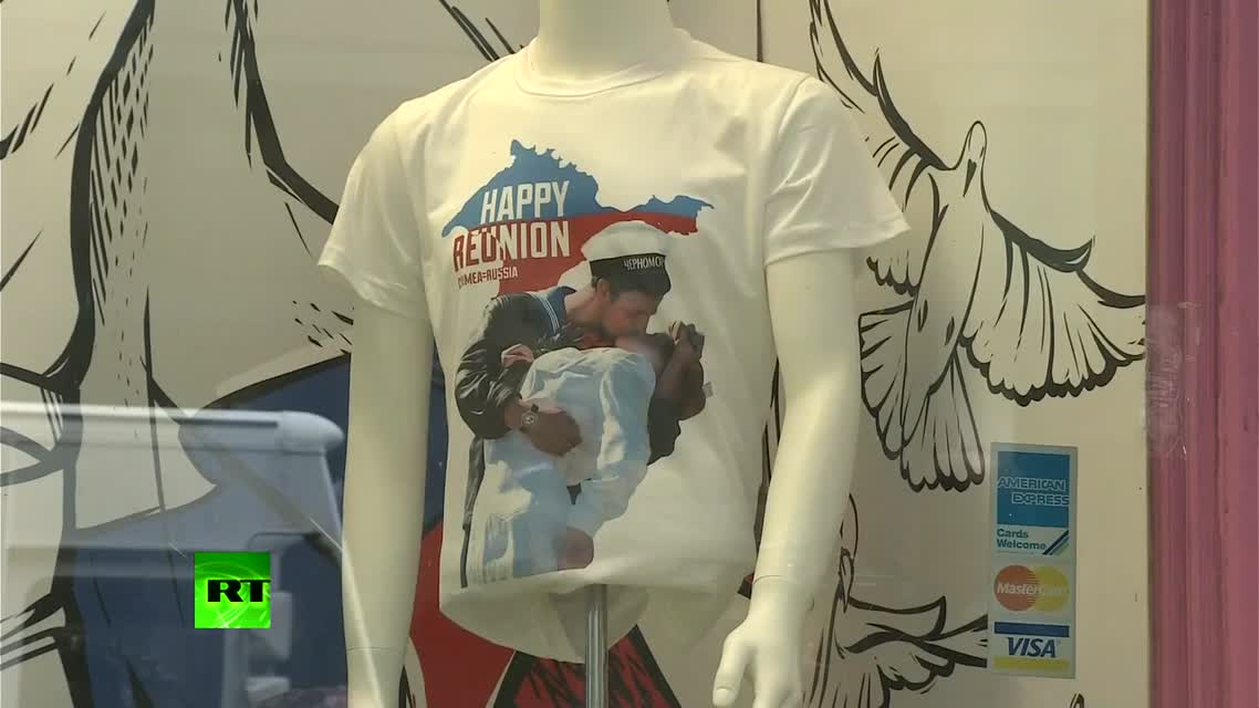 В Нью-Йорке открылся магазин футболок с изображением Путина