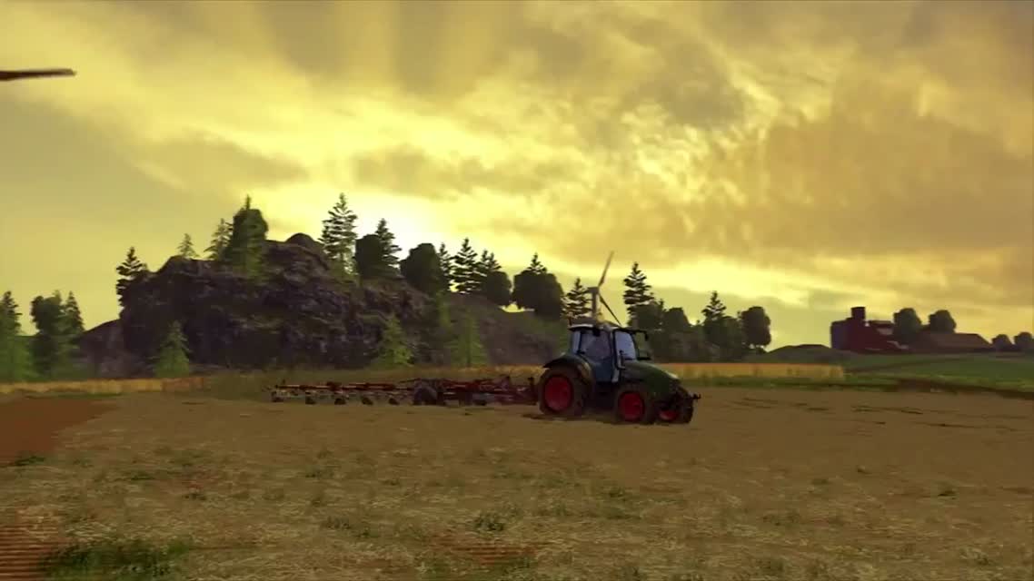 Farming Simulator 15 — день на ферме