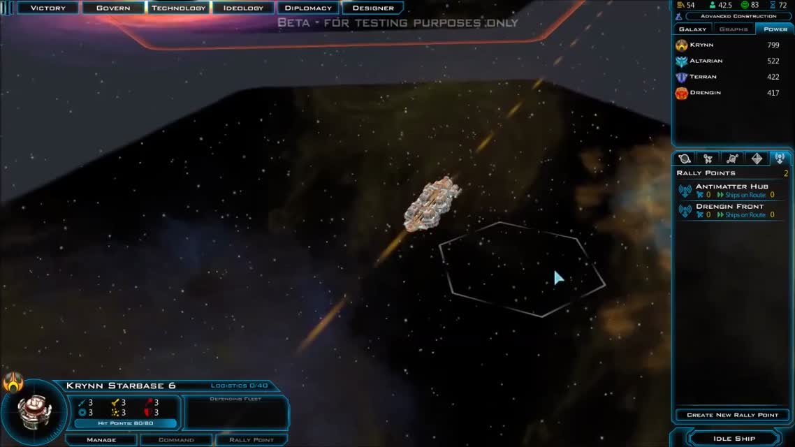Galactic Civilizations III Beta 2 Diplomacy