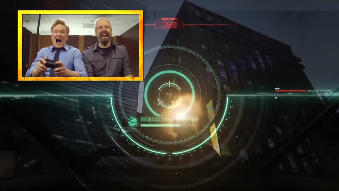 Конан О'Брайен играет в CoD Advanced Warfare