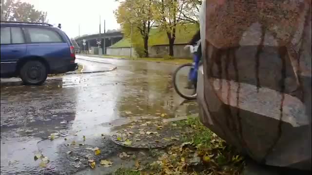 Дрифт на велосипеде