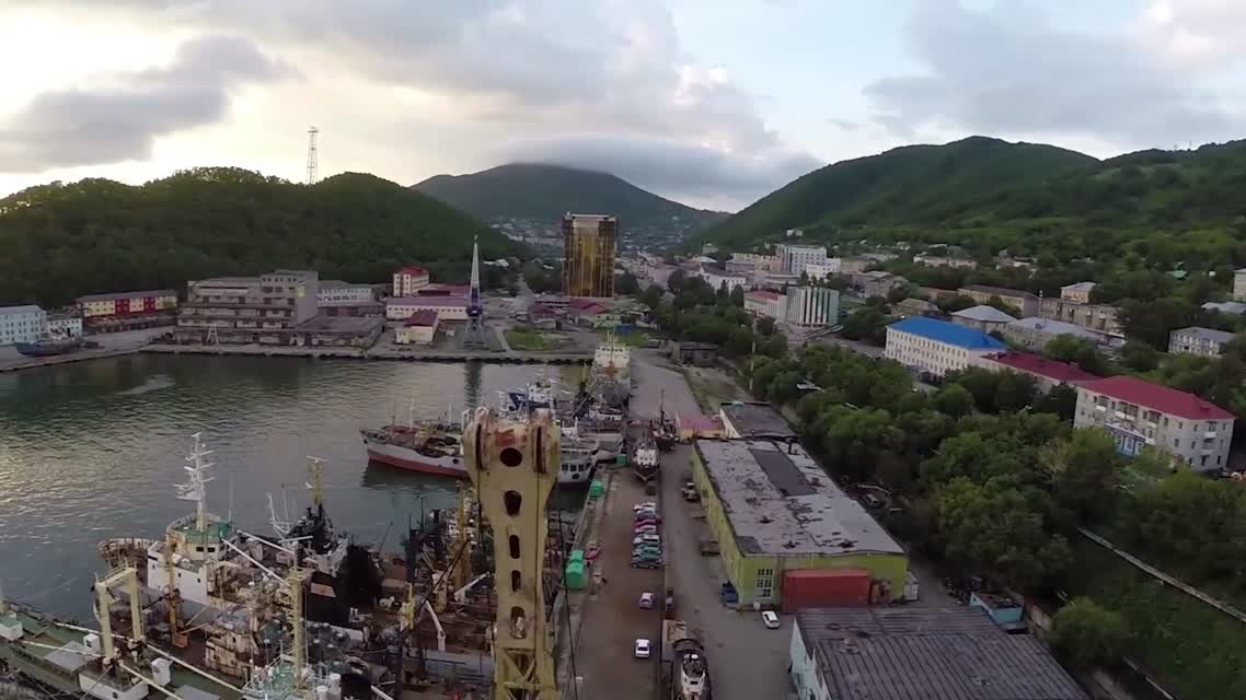 Маловысотная аэросъёмка Петропавловска Камчатского 2014