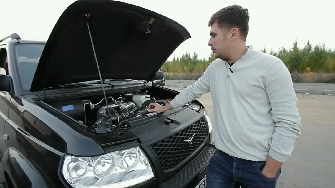 Купили новый Уаз Патриот!)