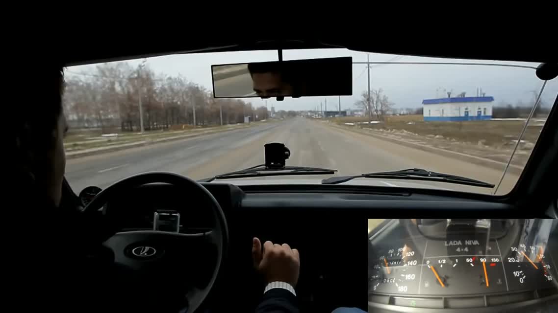 Нива Турбо.Часть 2.Учим правильно рулиться и тормозить