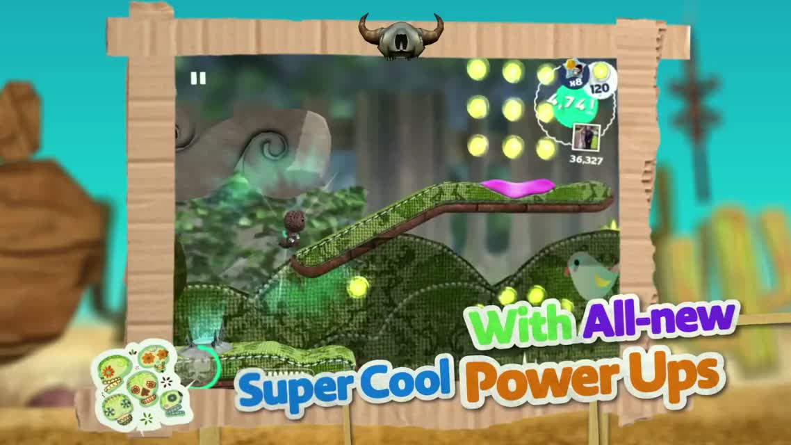 Little big planet 3 RunSackboyRun is out now!