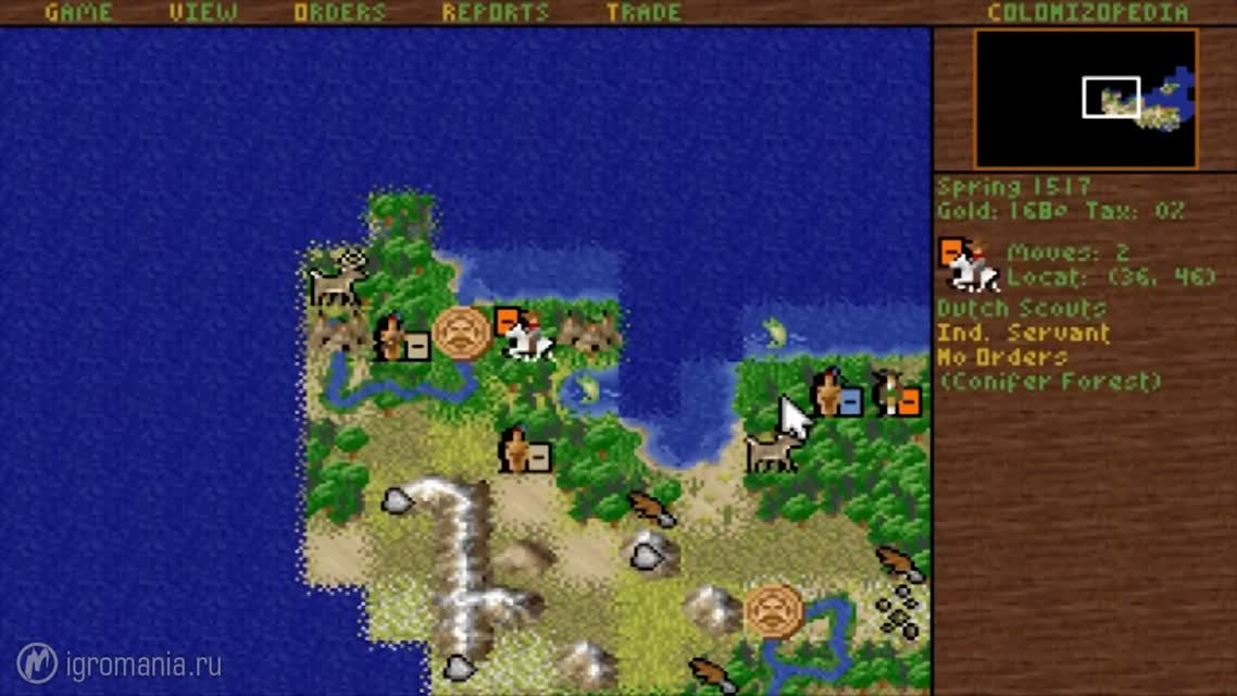 Игромания-Flashback Sid Meier's Colonization (1994)