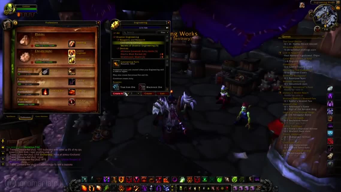 World of Warcraft Warlords of Draenor (Обзор)