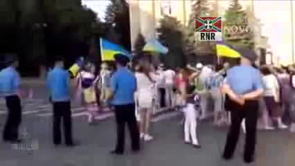 Тролим майдаунов в Харькове