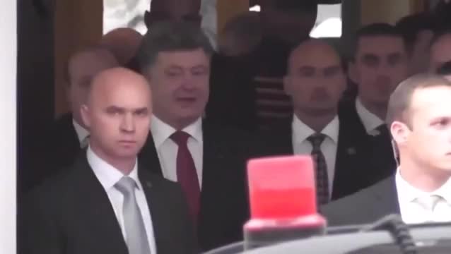 Встреча П.Порошенко в Европе