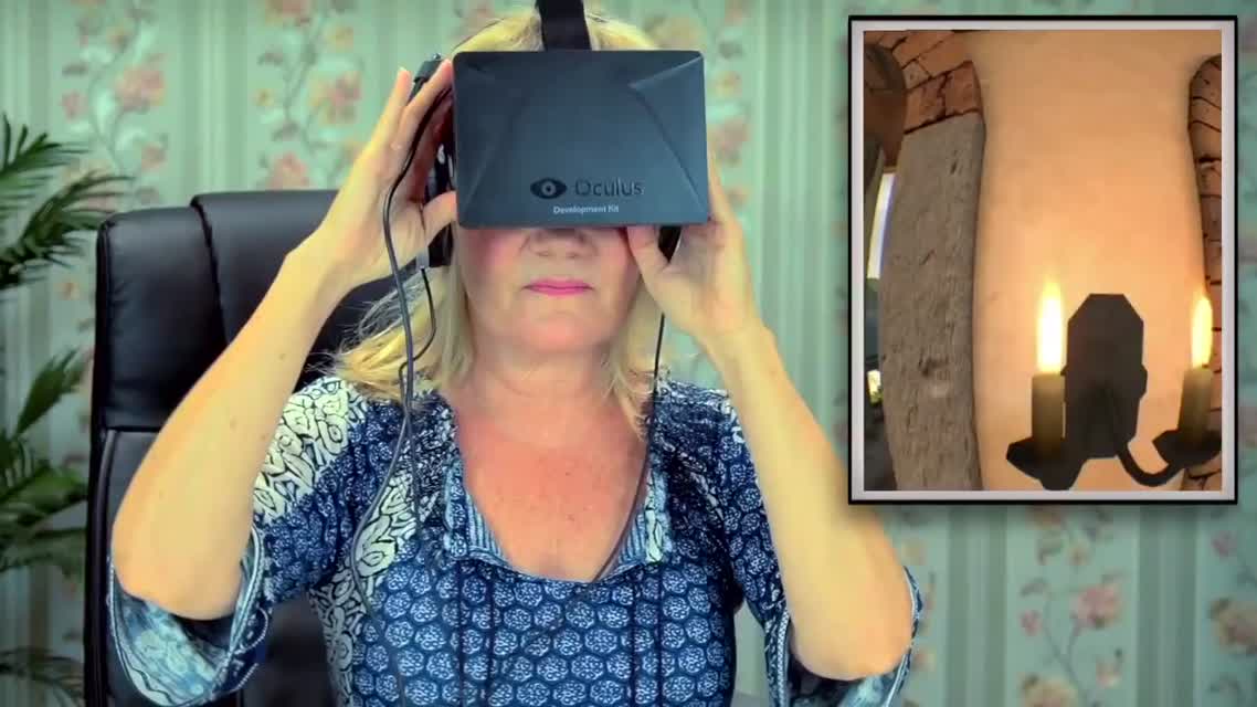 Реакция стариков на oculus Rift