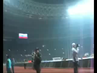 ГИМН РОССИИ, В ИСПОЛНЕНИИ БОЛЕЛЬЩИКОВ   муражки по коже