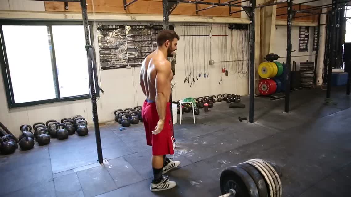 Mat Fraser snatches 315 lb