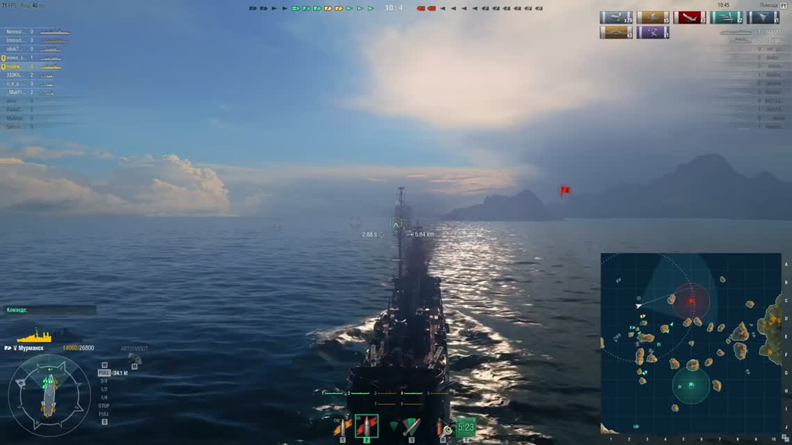 World of warships - Марафон #6 Крейсера с z1ooo и Alatriste (Omaha и Мурманск)