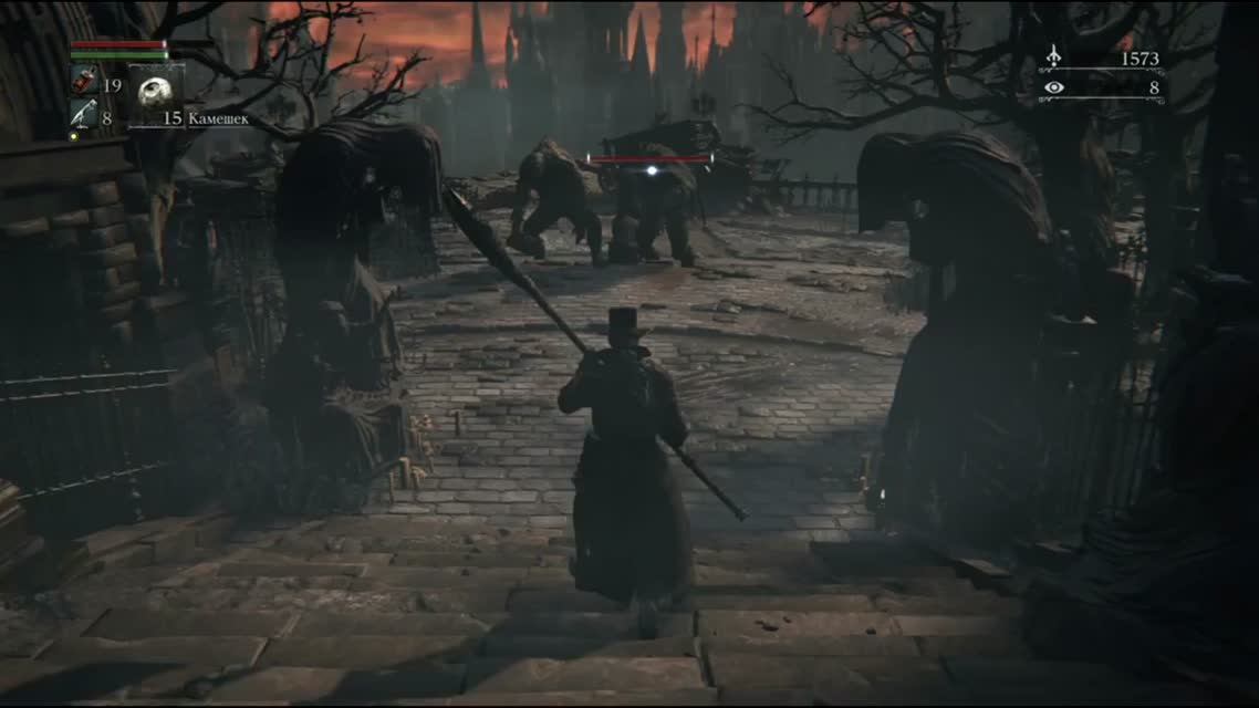 [Bloodborne #8] Как отправить бабку в церковь и найти друга