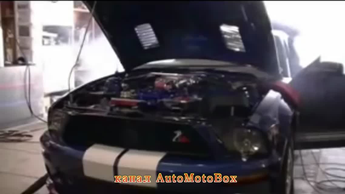 Довыпендривались. Взрыв двигателя Ford Mustang Shelby