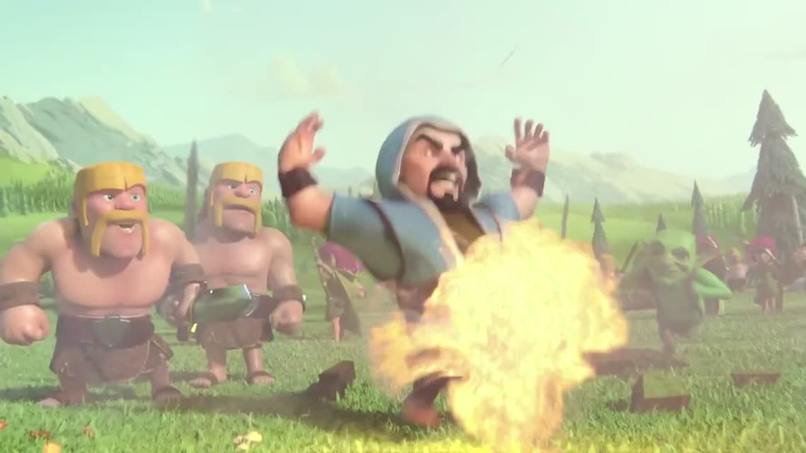 Clash of Clans — телереклама «Магия»