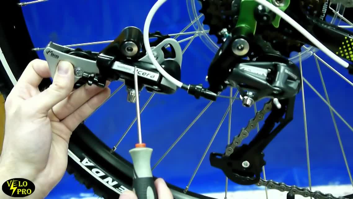 Разница между задними переключателями велосипеда SHIMANO по уровням