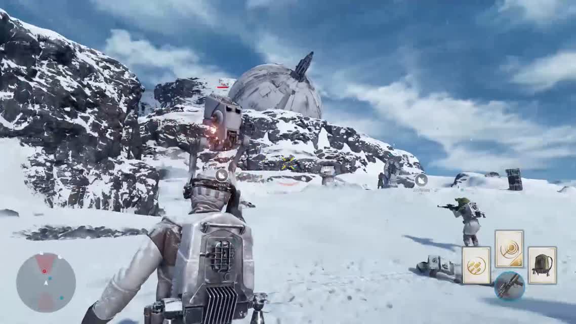 Star Wars Battlefront Видео игрового процесса  E3 2015