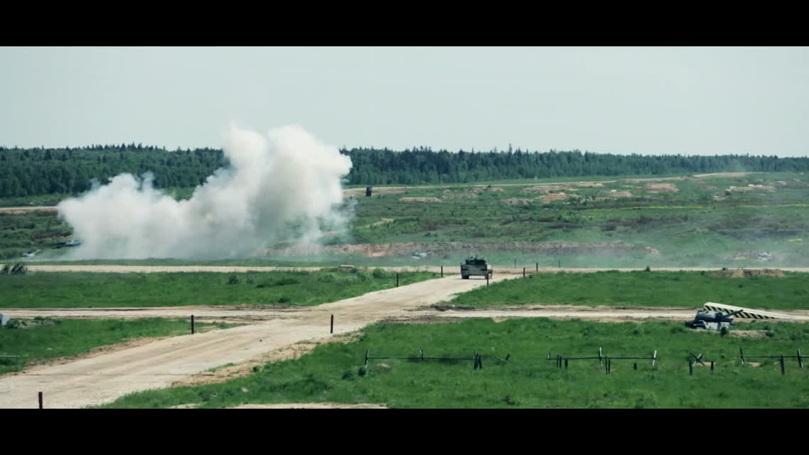 Armored Warfare презентация на полигоне в Алабино